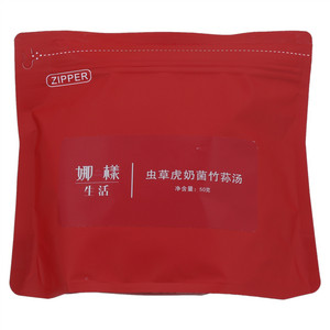 娜样生活虫草虎奶菌竹荪汤