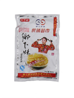 乡下妹去皮榨菜片82g