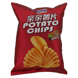 60g亲亲薯片（孜然烤肉味）