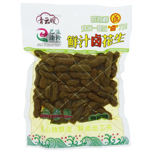 青云嫂鲜汁卤花生318g泡椒味