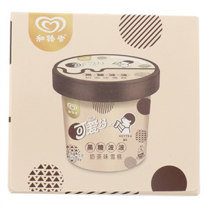 和路雪可爱多x喜茶黑糖波波奶茶味雪糕