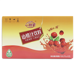 一枝笔山楂汁饮料