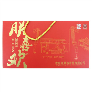 旺诚宫朕喜欢手抻空心面（福禄寿喜礼盒)