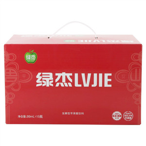 绿杰发酵型苹果醋饮料