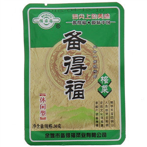 备得福休闲型榨菜