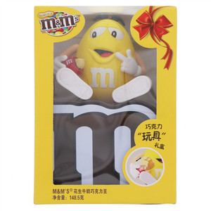 M&M’s 花生牛奶巧克力豆人礼盒