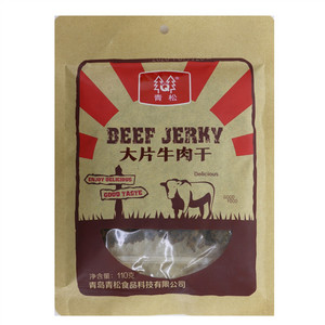 青松大片牛肉干