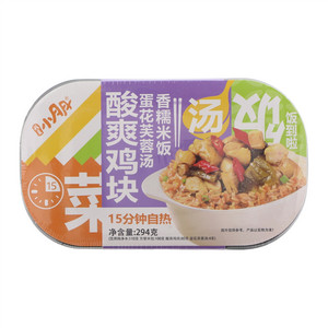 我是小月月酸爽鸡块自热饭