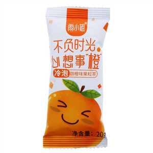 雨小姐冷泡甜橙味果粒茶