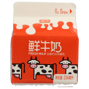 风行牌鲜牛奶