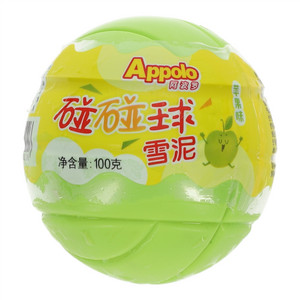 Appolo阿波罗苹果味碰碰球雪泥