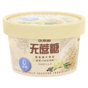 可米酷香草口味冰淇淋