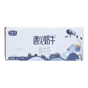 君乐宝遇见奶牛纯牛奶