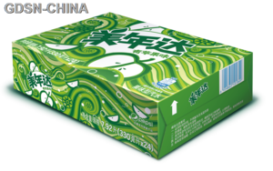 美年达青苹果味果味型汽水7.92升（330毫升×24）