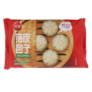 三全 薄皮包子