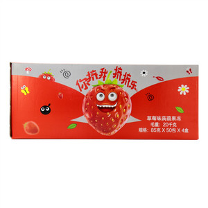 草莓味蒟蒻果冻