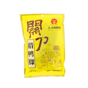 关刀彩装腊鸭脚