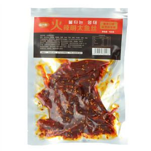 麻小斯火辣明太鱼丝