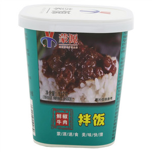 蒙源鲜椒牛肉拌饭