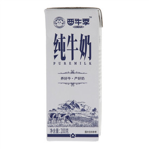 西牛季纯牛奶