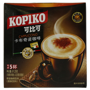 可比可卡布奇诺咖啡