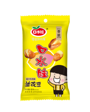 口水娃酱汁牛肉味兰花豆60克