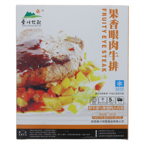 秦川牧歌果香眼肉牛排