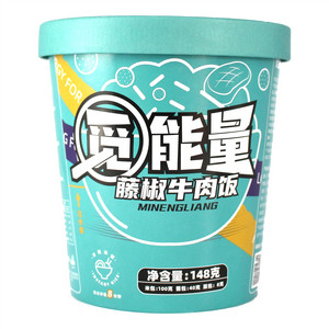 觅能量藤椒味牛肉饭