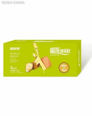百乐芬榴莲味蛋糕