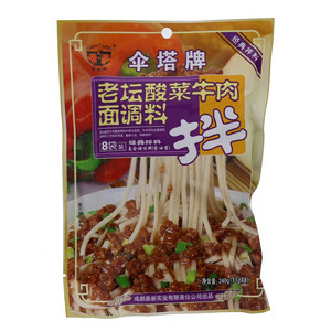 伞塔牌老坛酸菜牛肉面调料