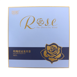 玫源玫瑰花冠龙井茶