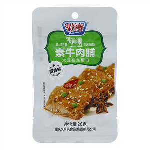 涨停板素牛肉脯大豆拉丝蛋白（蒜香味）