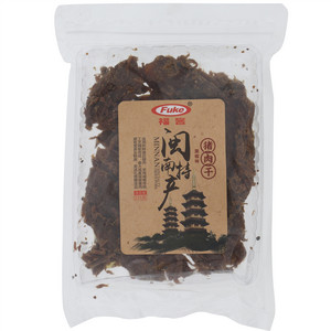 福客黑椒味猪肉干