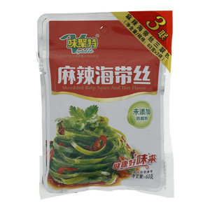 味聚特麻辣海带丝三联包