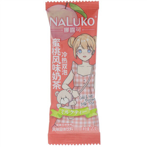 娜露可蜜桃风味奶茶