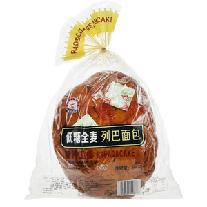 DAWEIFOOD大伟食品低糖全麦列巴面包