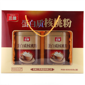 三佳蛋白质核桃粉（礼盒）800克