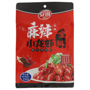 安琪麻辣风味小龙虾全料