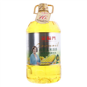 金福门压榨玉米清香食用植物调和油
