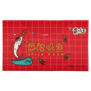 240G黄飞红功夫堂麻辣小鱼/1×12