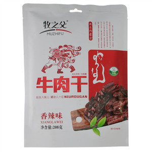 牧之父香辣味牛肉干