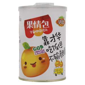 华泉果情包柑橘罐头