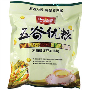 木糖醇五谷优粮-红豆加牛奶
