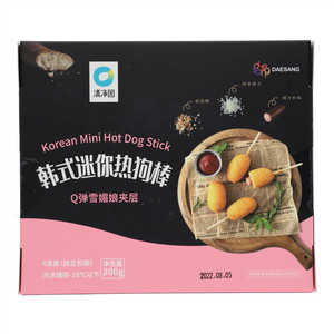 清净园韩式迷你热狗棒