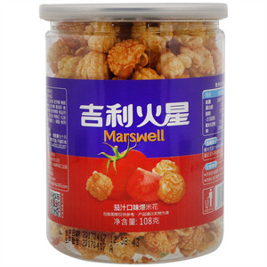吉利火星茄汁口味爆米花108克