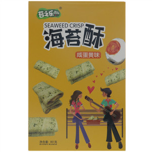 苔之乐咸蛋黄味海苔酥