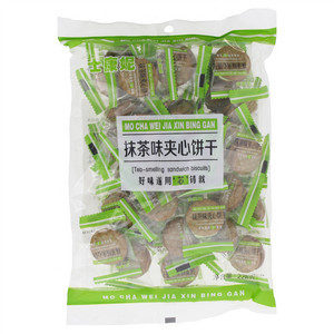 士康妮抹茶味抹茶味夹心饼干