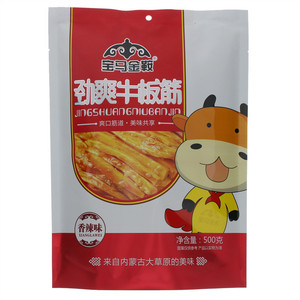 宝马金鞍香辣味劲爽牛板筋