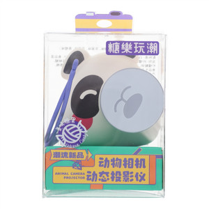 糖乐玩潮动物相机动态投影仪炫彩糖(草莓味、柠檬味、苹果味、蓝莓味、香橙味)