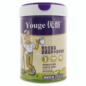 优骼雨生红球藻富硒高钙中老年奶粉